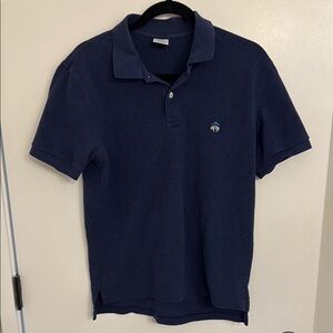 Vintage Brooks Brothers Performance Polo Slim Fit Medium Blue